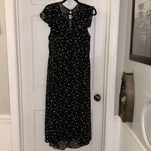 Lost + Wander Size L Daisy Print Sheer Dress NWOT - Picture 4 of 9
